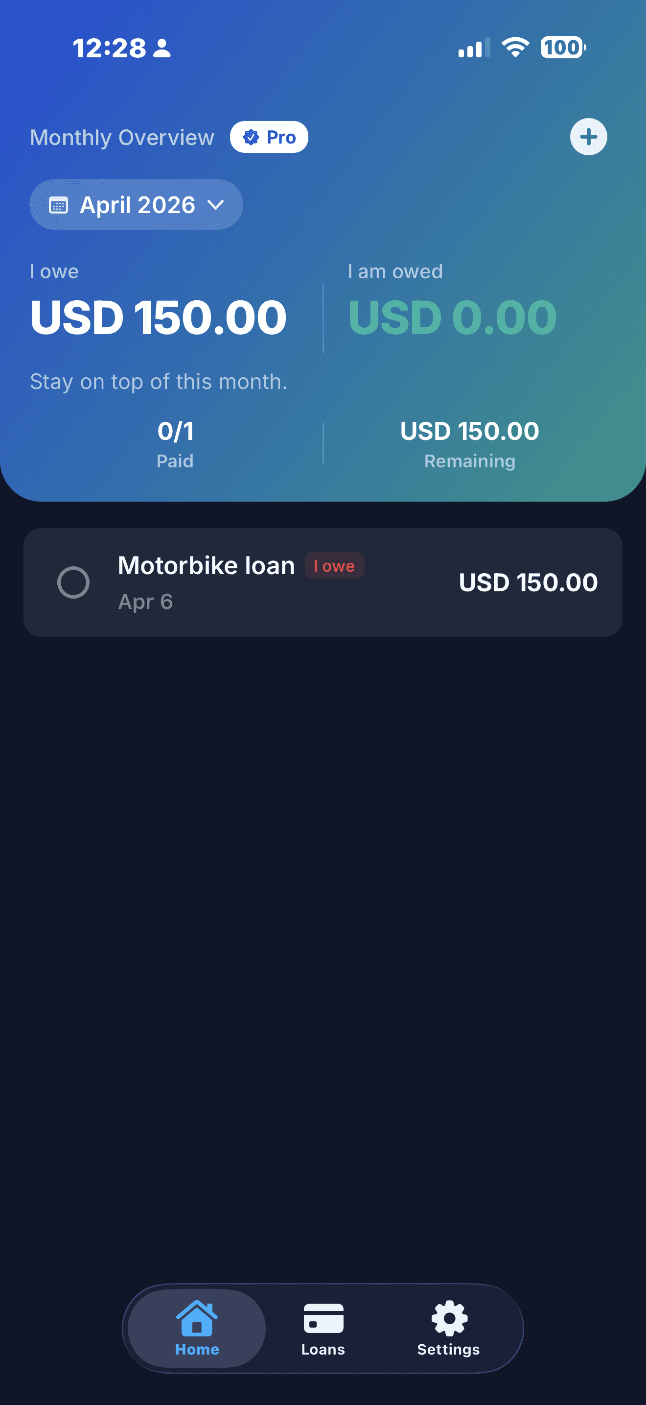 My Loan Reminder screenshot 1